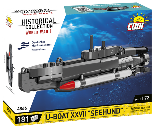 COBI U-Boat XXVII Seehund #4846