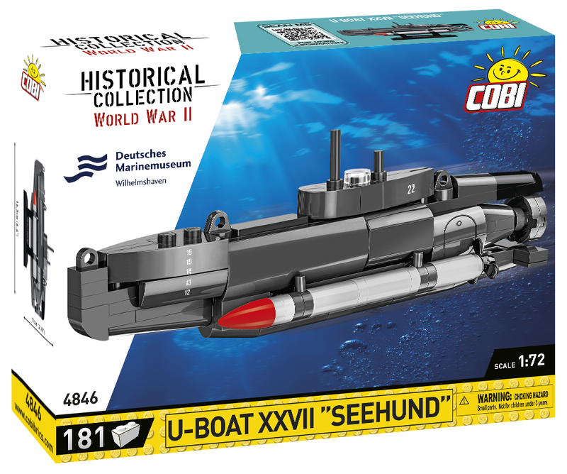 COBI U-Boat XXVII Seehund #4846