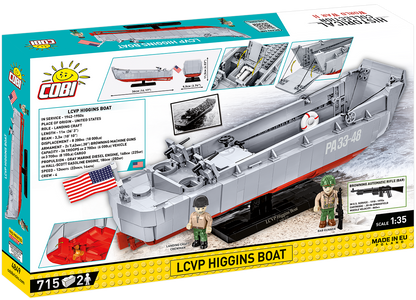 COBI LCVP Higgins Boat #4849