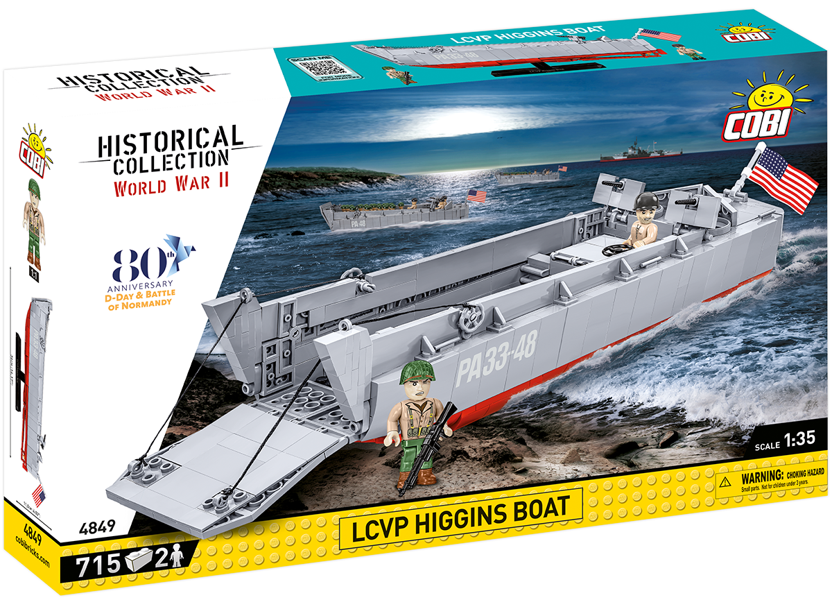 COBI LCVP Higgins Boat #4849