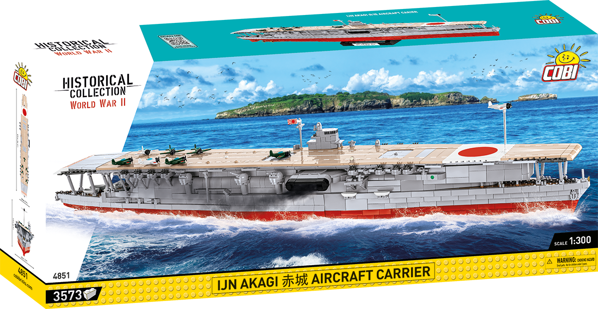 COBI IJN Akagi Aircraft Carrier #4851