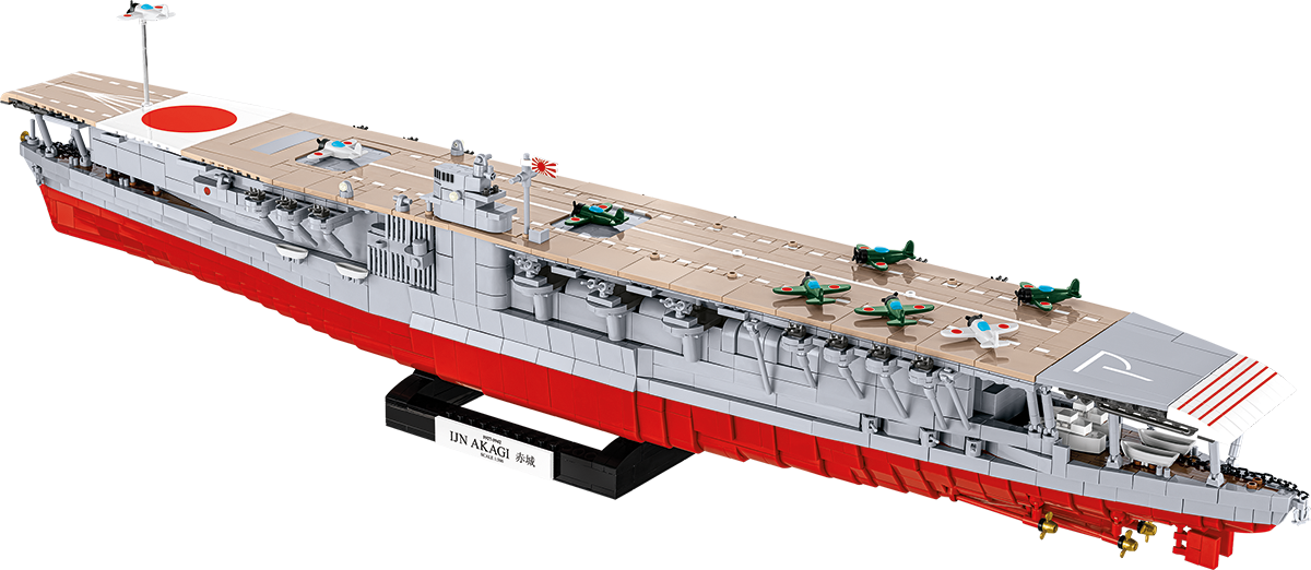 COBI IJN Akagi Aircraft Carrier #4851