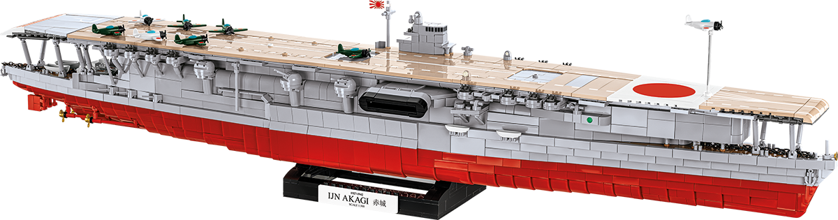 COBI IJN Akagi Aircraft Carrier #4851