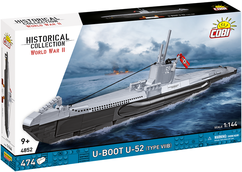 COBI U-Boot U-52 (Type VIIB) Set 4852