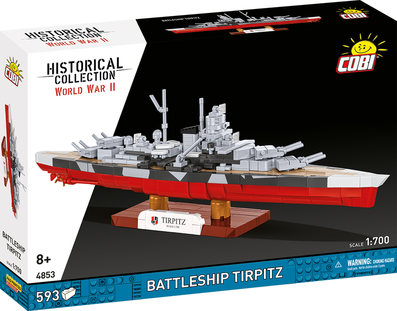 COBI Battleship Tirpitz Set 4853