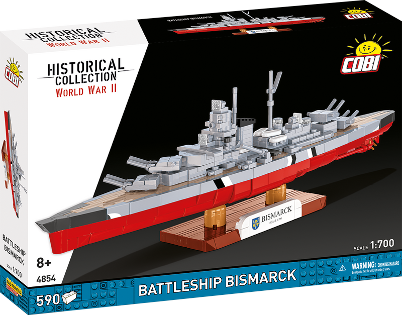 COBI Battleship Bismarck Set 4854