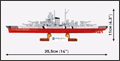 COBI Battleship Bismarck Set 4854