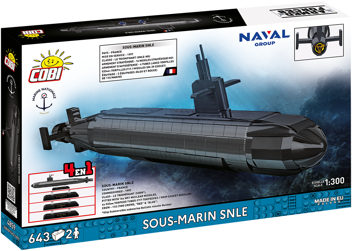COBI Sous-Marin SNLE Set 4859