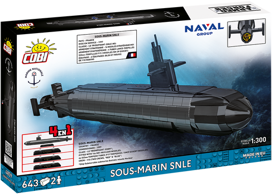 COBI Sous-Marin SNLE Set 4859