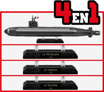 COBI Sous-Marin SNLE Set 4859