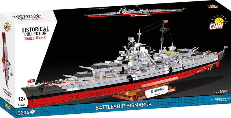 COBI Battleship Bismarck Set 4860