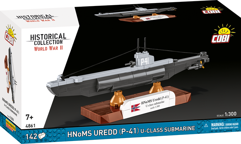 COBI HNoMS Uredd (P-41) U-class submarine Set 4861