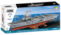 COBI Aircraft Carrier Charles de Gaulle Set 4868 box, front view – 1:300 scale, 4,272 pieces