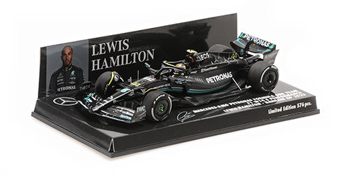 Minichamps 1:43 Mercedes-AMG F1 W14 - Lewis Hamilton Bahrain GP 2023 #417230144