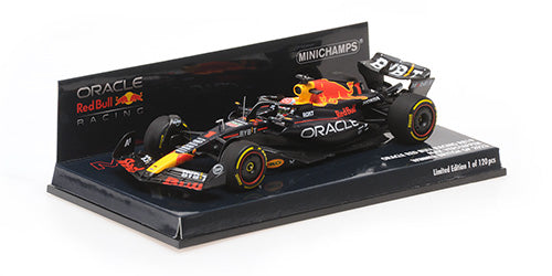 Minichamps 1:43 Red Bull Racing RB19 - Max Verstappen 2023 British GP Winner - #417231101