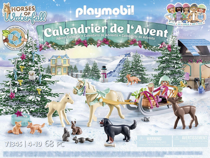Playmobil 71345 – Advent Calendar: Christmas Sleigh Ride