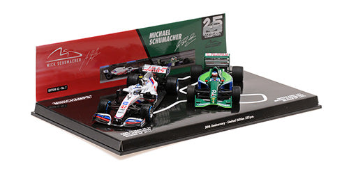 Minichamps 1:43 Schumacher Belgian GP 1991 & 2021 2-Car Set #512213247