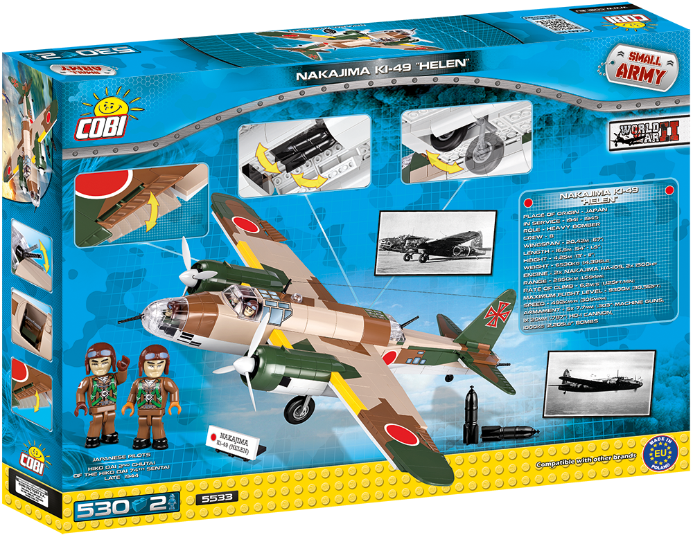 COBI Nakajima Ki-49 Helen #5533