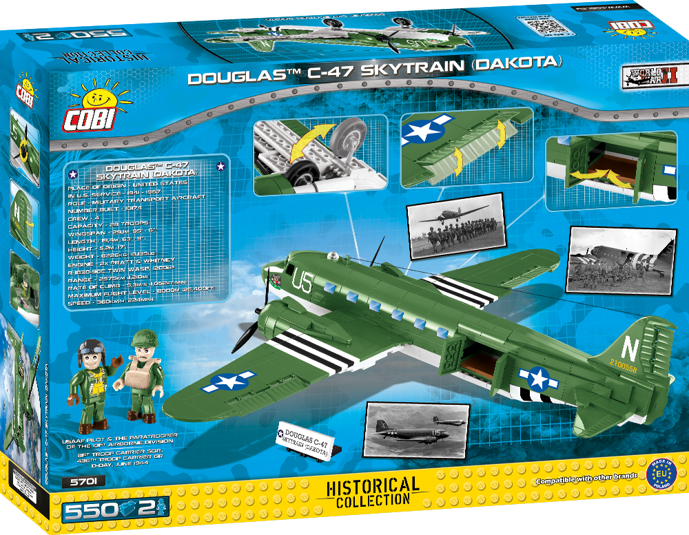 Douglas C-47 Skytrain (Dakota) D-Day Edition