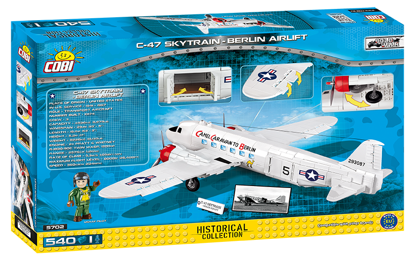 COBI C-47 Skytrain Berlin Airlift #5702