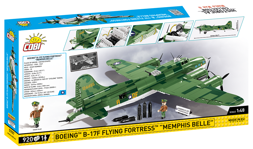 COBI Boeing™ B-17F Flying Fortress™ "Memphis Belle" #5707