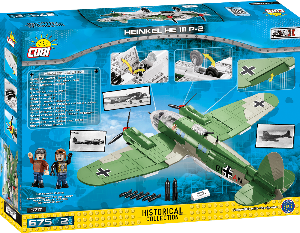 COBI Heinkel He 111 P-2 #5717