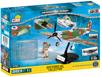 COBI Dewoitine D.520 #5720