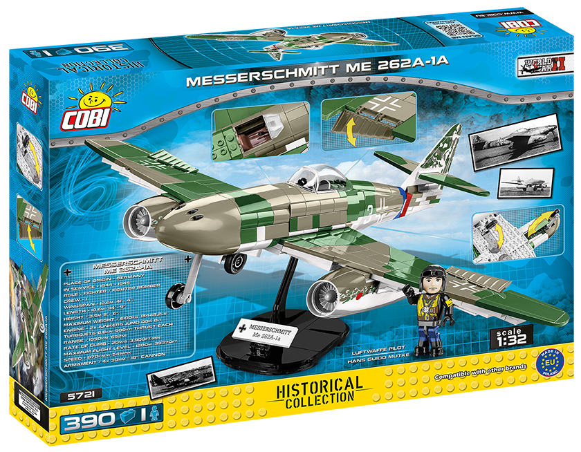 COBI Messerschmitt Me262 A-1a #5721