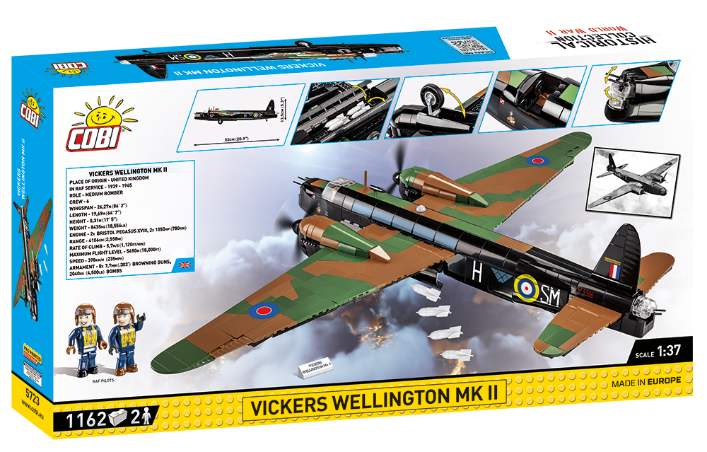 COBI Vickers Wellington Mk.II #5723