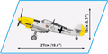 COBI Messerschmitt Bf 109 E-3 #5727
