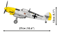 COBI Messerschmitt Bf 109 E-3 #5727