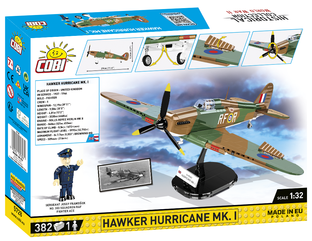 COBI Hawker Hurricane Mk.I #5728