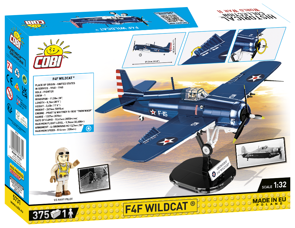 COBI F4F Wildcat - Northrop Grumman #5731