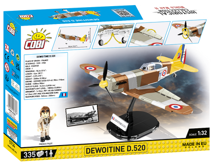 COBI Dewoitine D.520 #5734