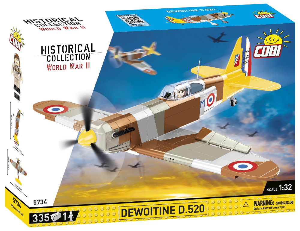 COBI Dewoitine D.520 #5734