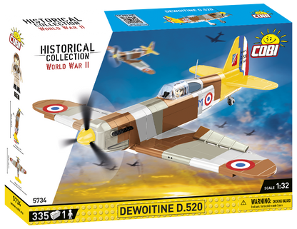 COBI Dewoitine D.520 #5734