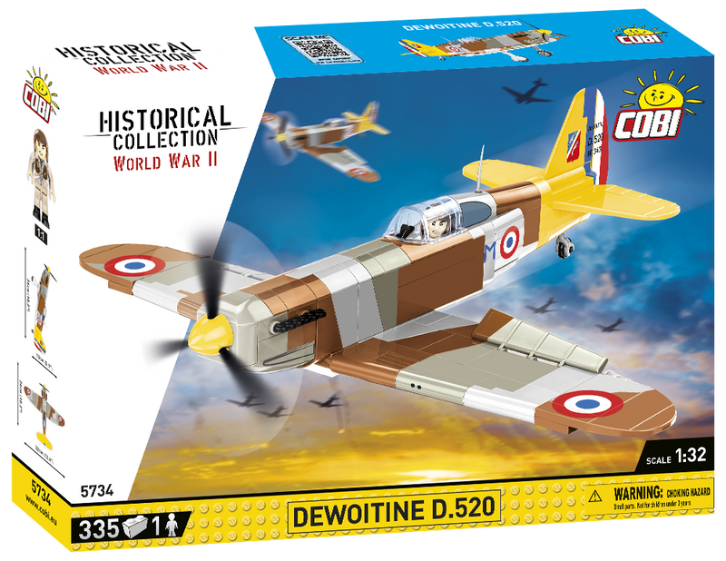 COBI Dewoitine D.520 #5734