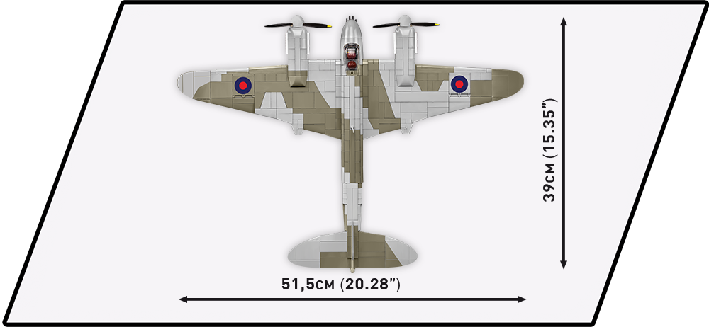 COBI De Havilland DH-98 Mosquito #5735