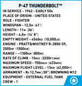 COBI P-47 Thunderbolt & Tank Trailer - Executive Edition #5736
