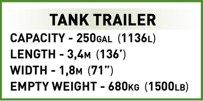 COBI P-47 Thunderbolt & Tank Trailer - Executive Edition #5736