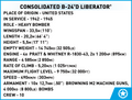 COBI Consolidated B-24 Liberator Set 5739