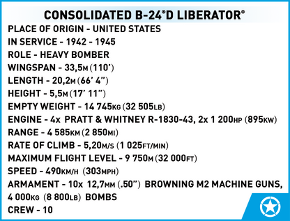 COBI Consolidated B-24 Liberator #5739