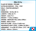 COBI PZL P.11c #5742