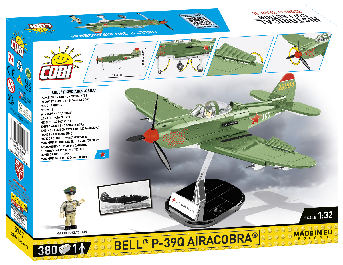 COBI Bell P-39Q Airacobra #5747