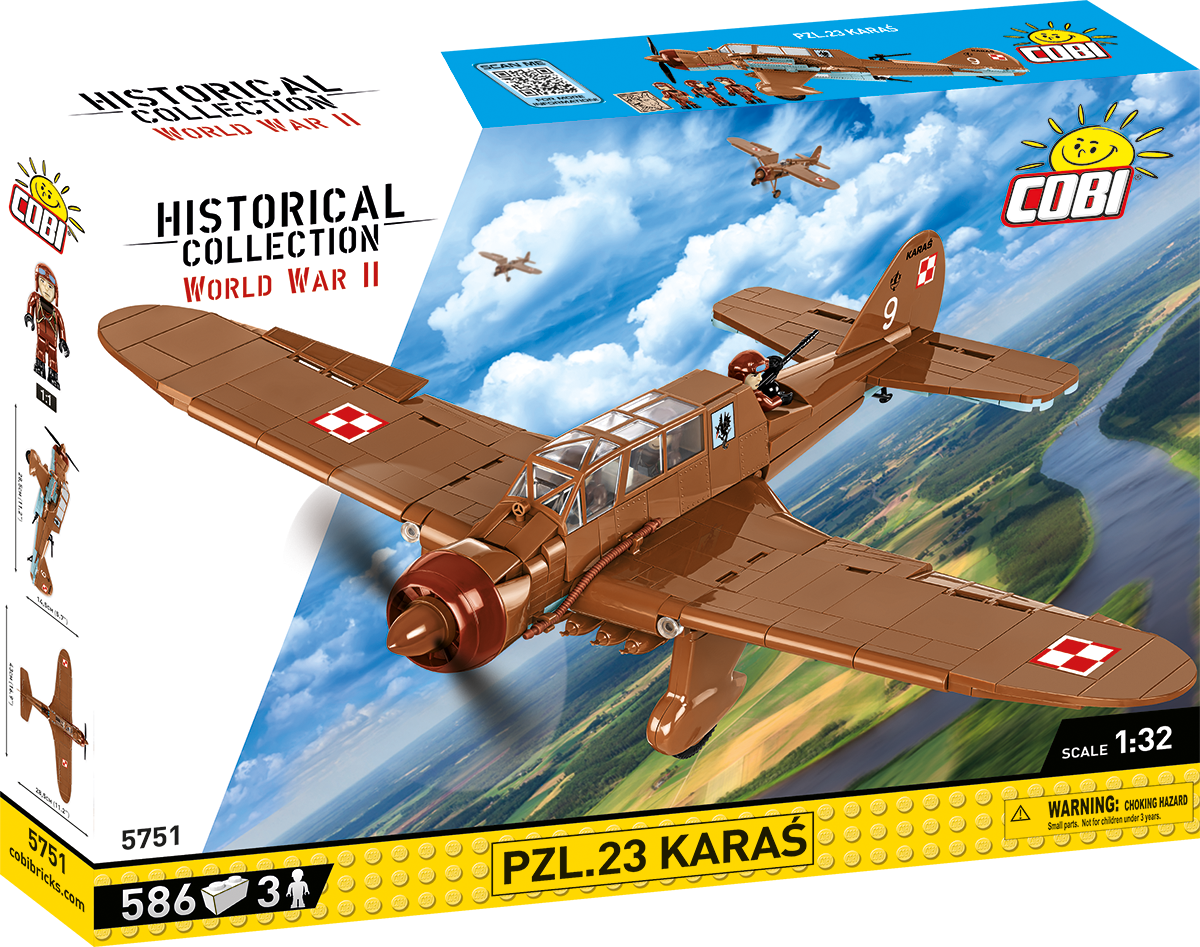 COBI PZL.23 Karaś Set 5751