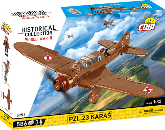 COBI PZL.23 Karaś Set 5751