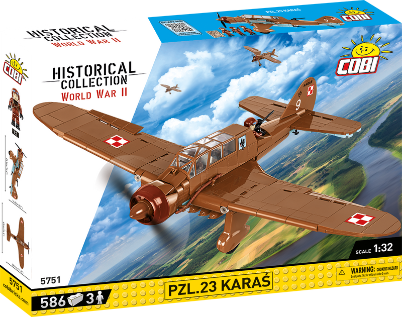 COBI PZL.23 Karaś Set 5751