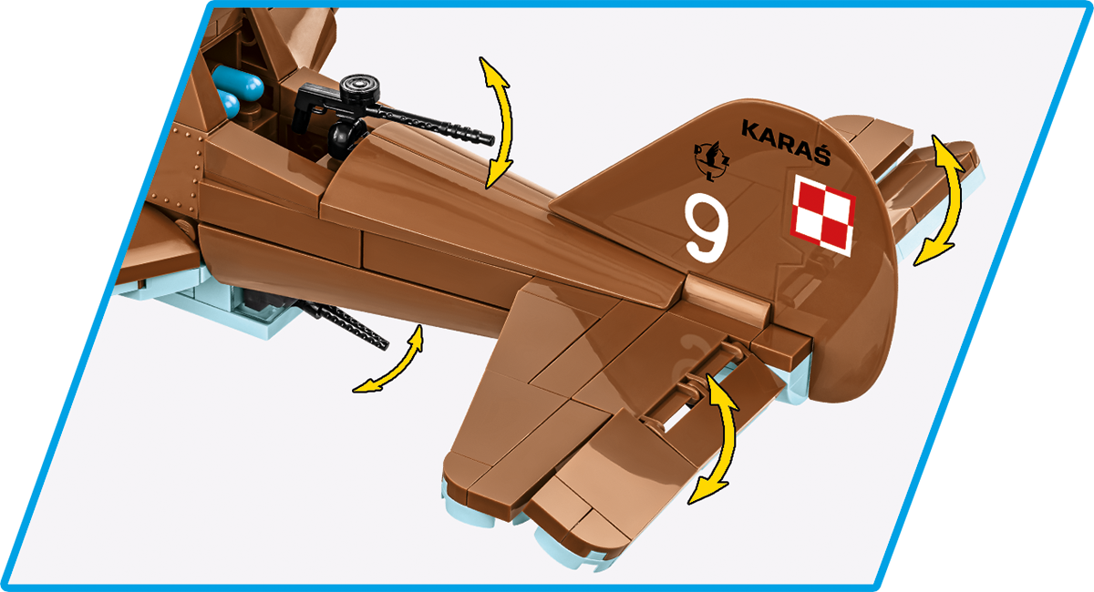 COBI PZL.23 Karaś Set 5751