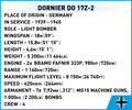 COBI Dornier Do 17Z-2 #5754
