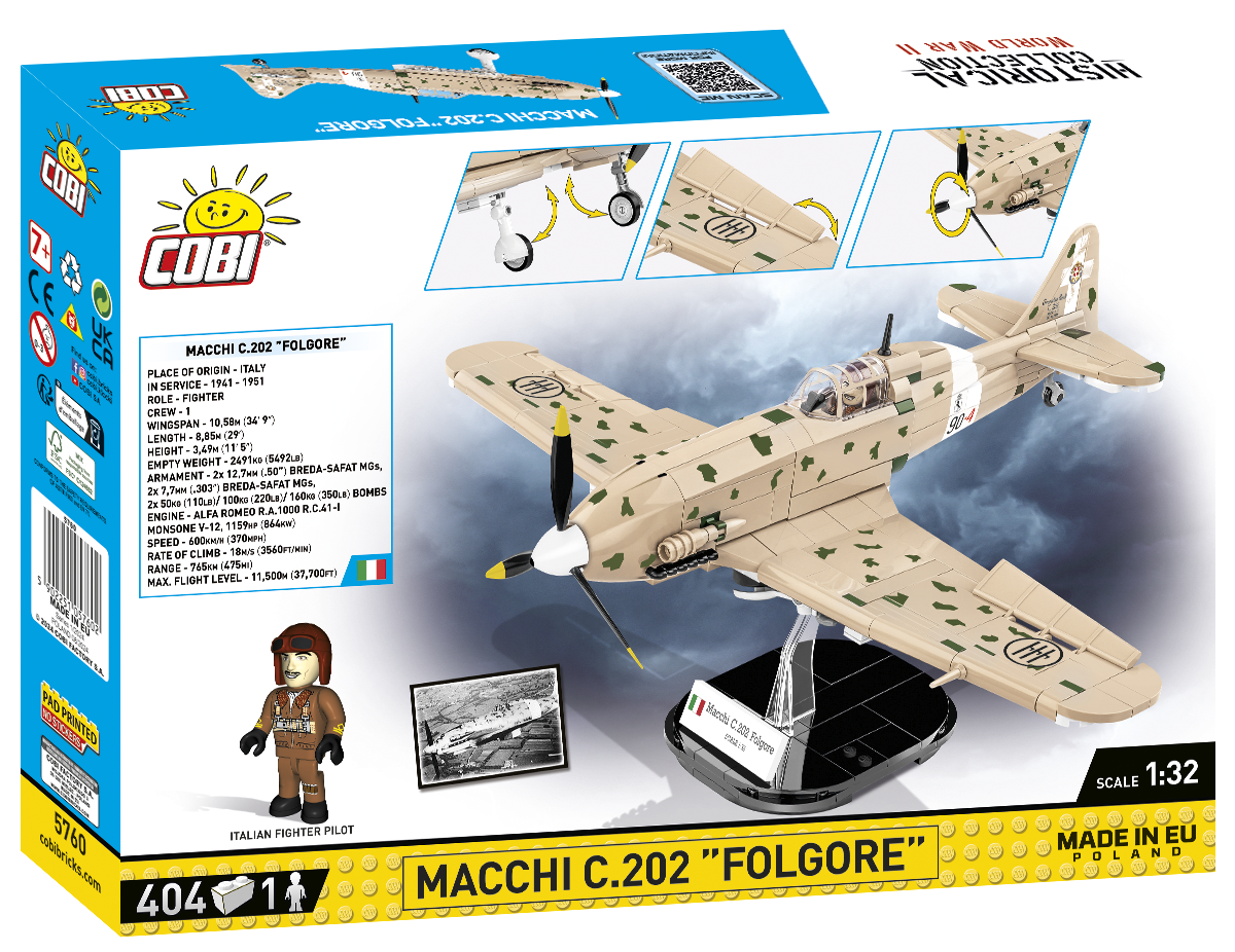 COBI Macchi C.202 "Folgore" Set 5760